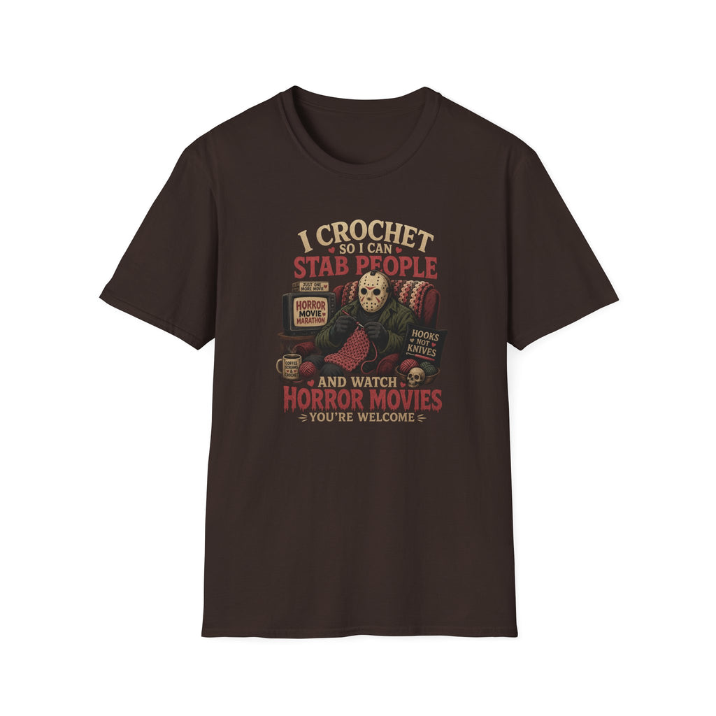 Crochet horror movie T-Shirt