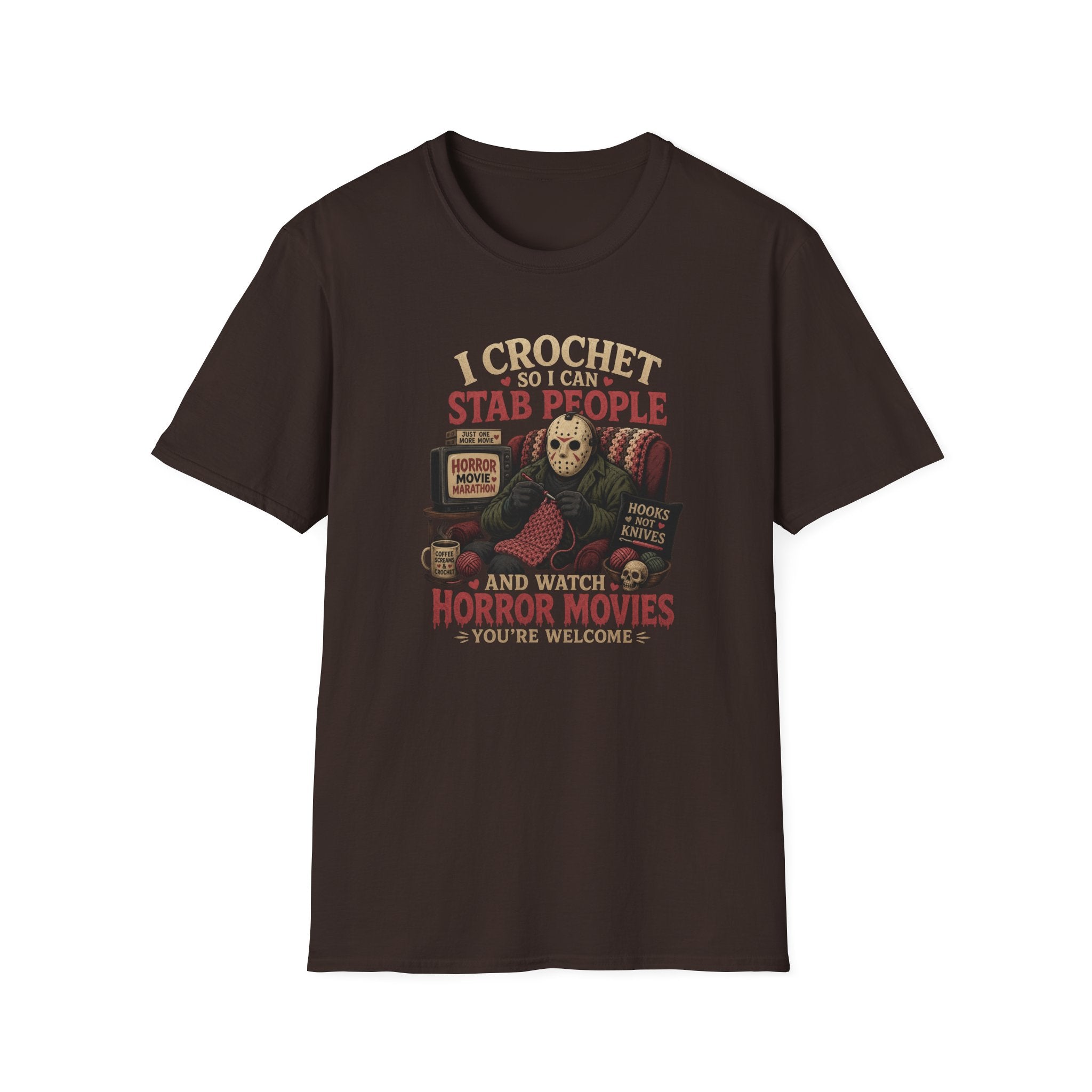 Crochet horror movie T-Shirt