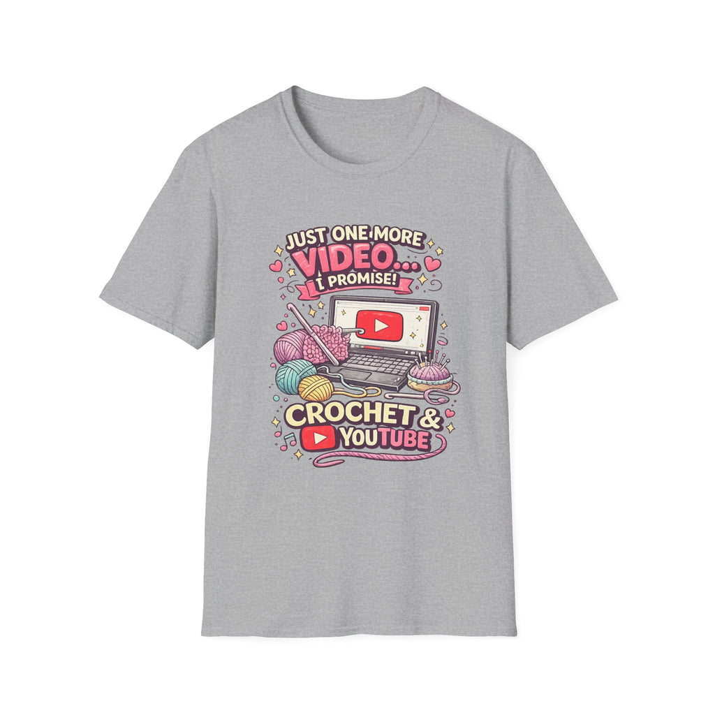 Crochet and YouTube T-Shirt