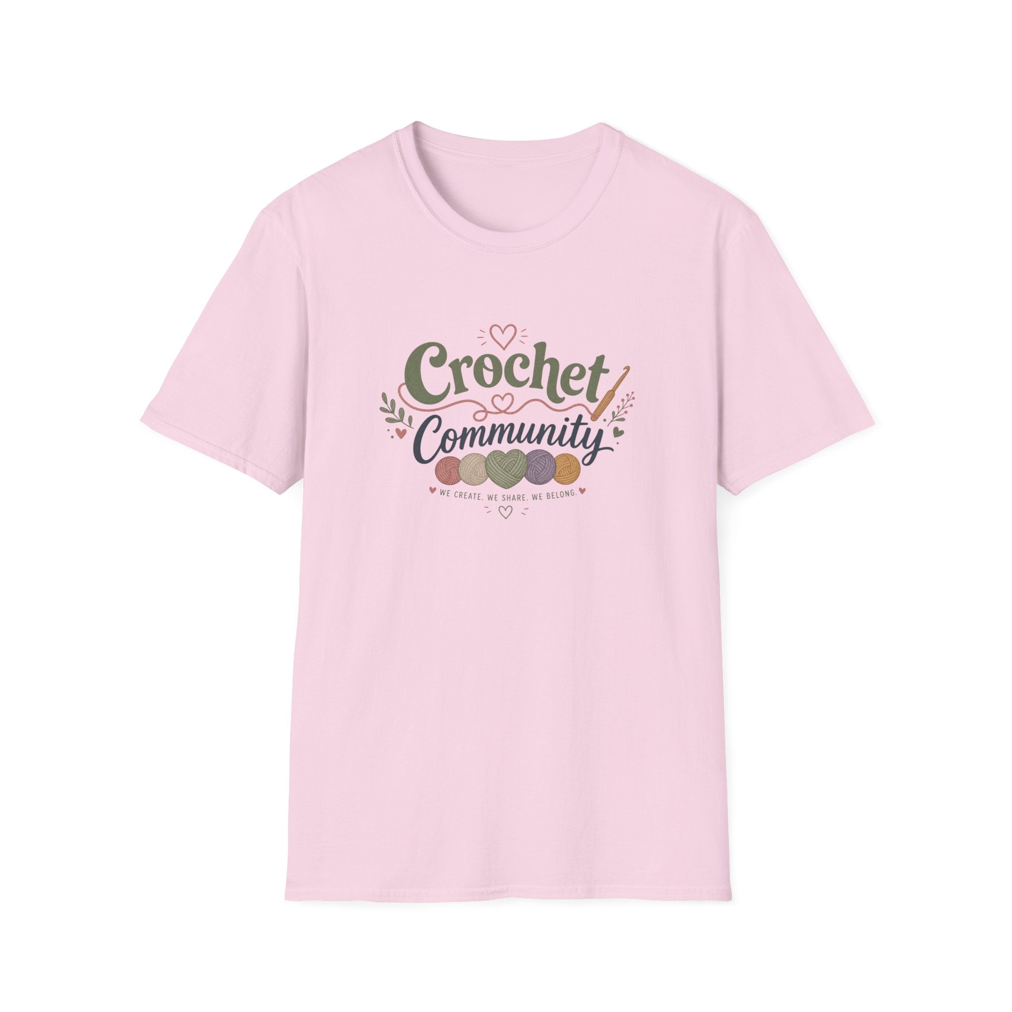 We create, we share, we belong T-Shirt