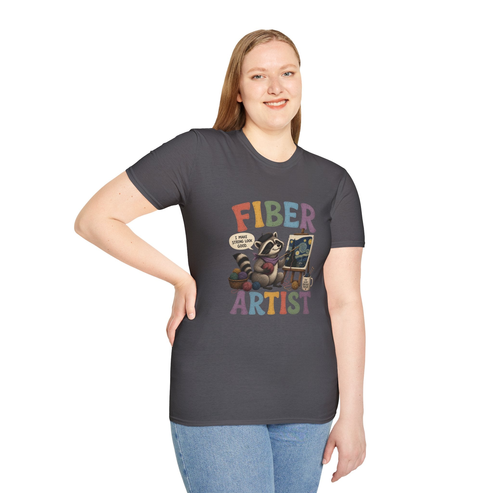 Paint fiber artist T-Shirt