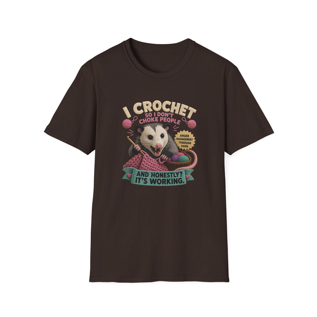 Anger management crochet T-Shirt