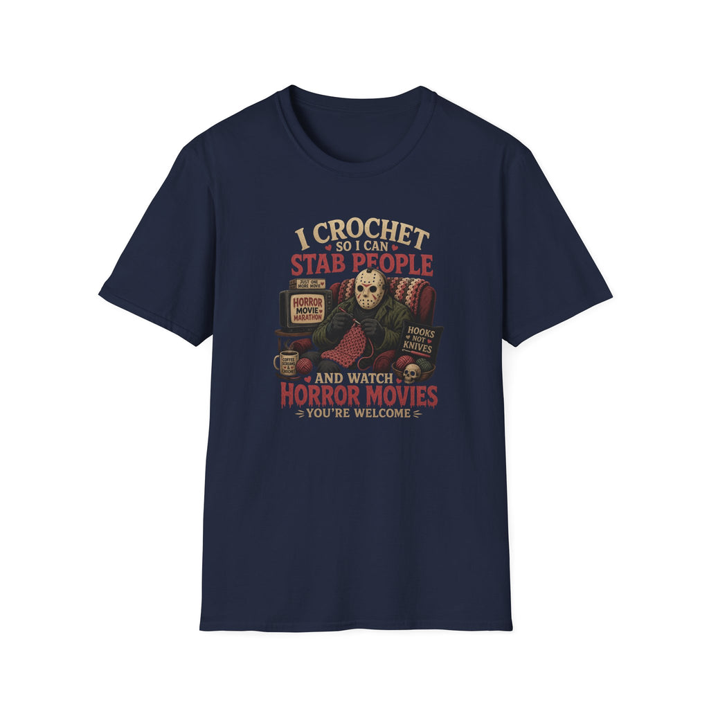 Crochet horror movie T-Shirt