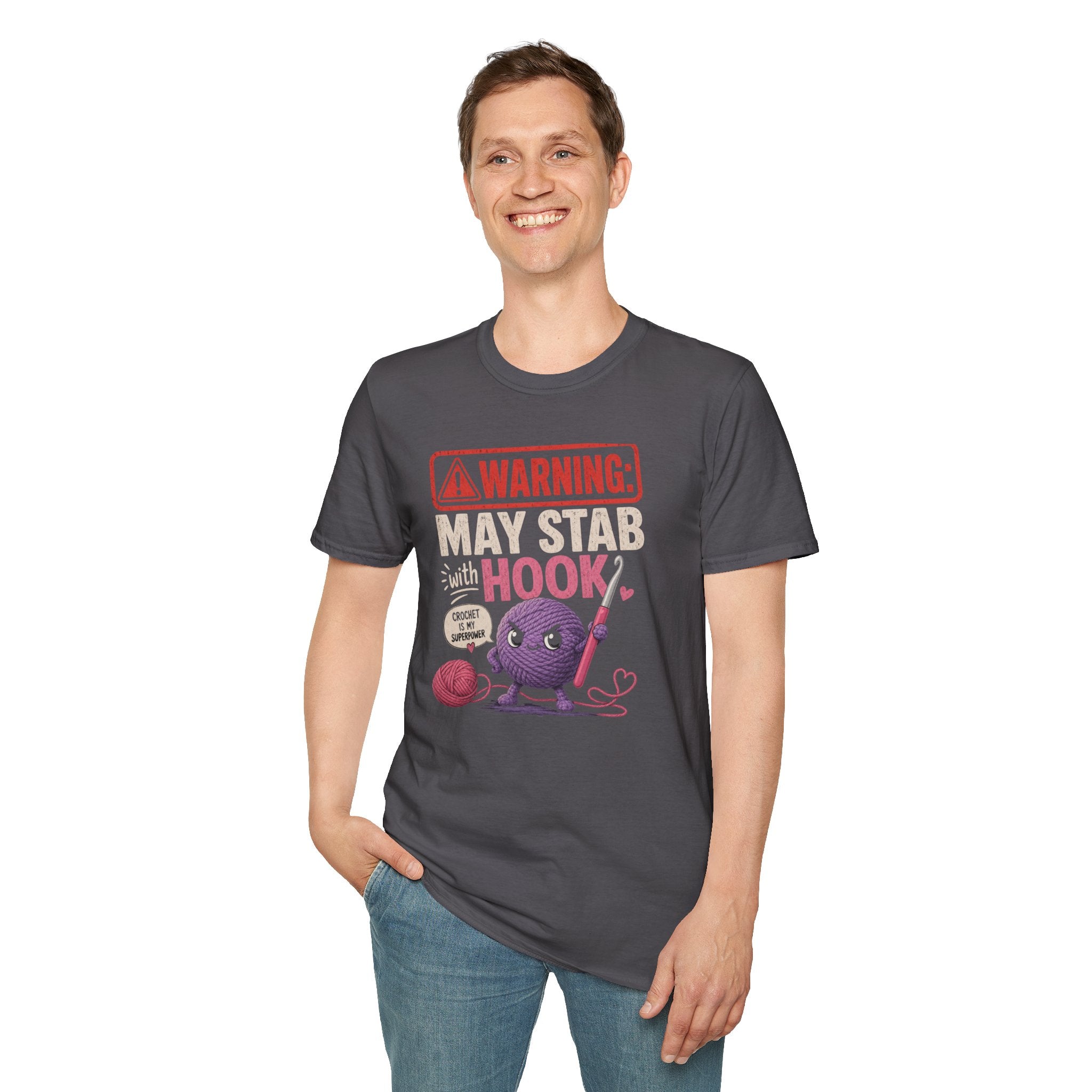 warning hook may stab T-Shirt