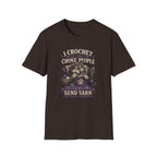 Crochet wolves send yarn T-Shirt