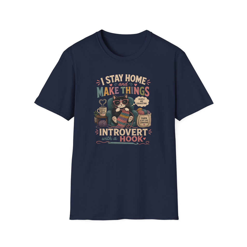 Crochet Introvert T-Shirt