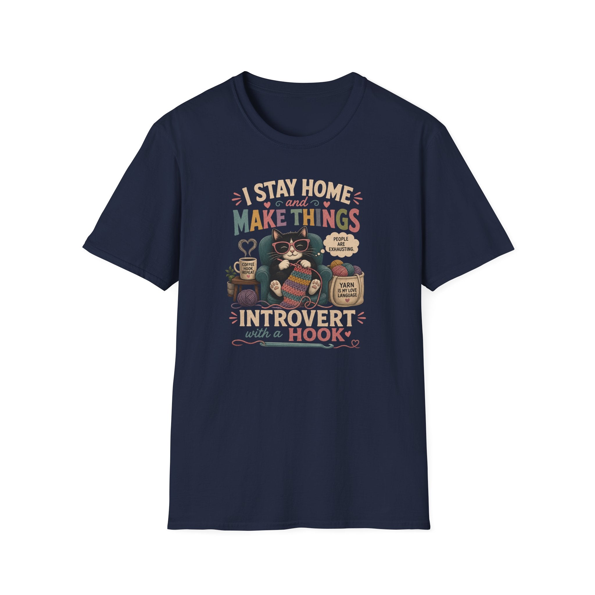 Crochet Introvert T-Shirt