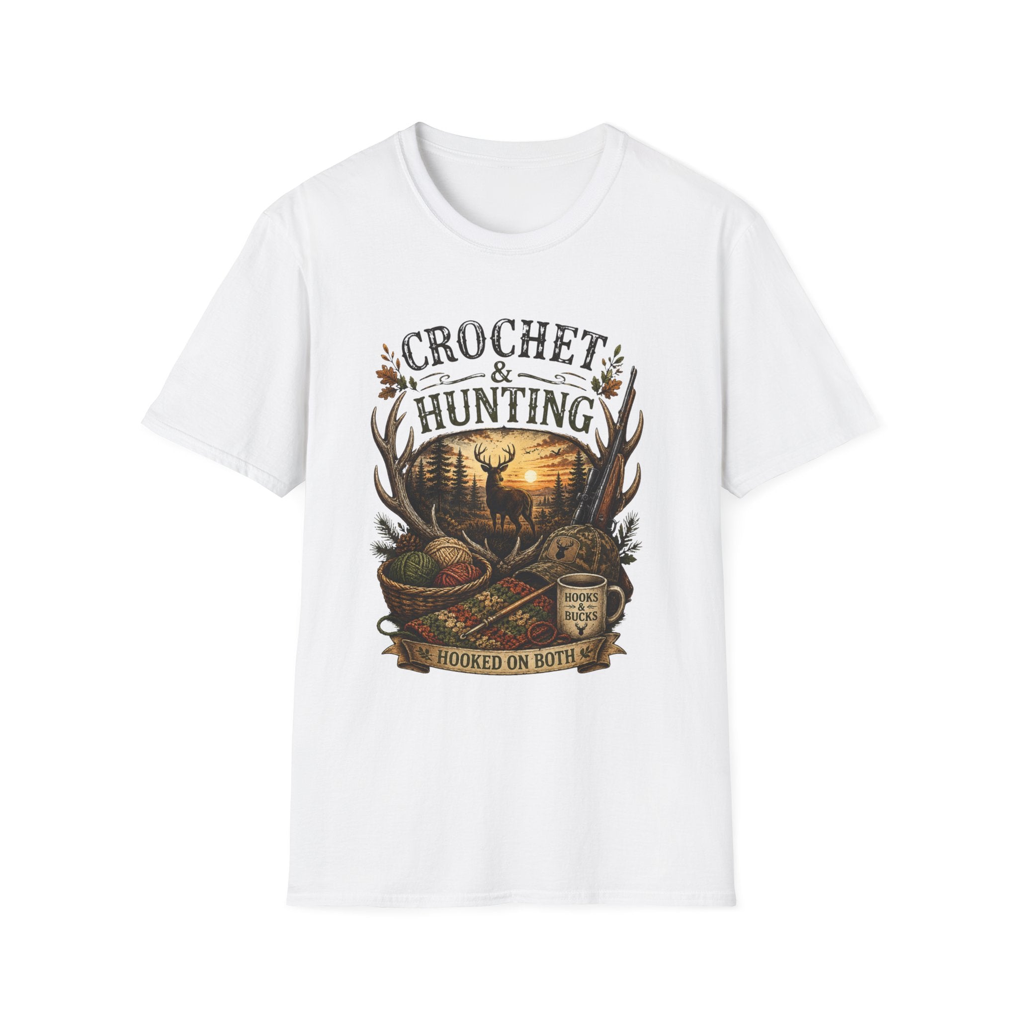 Hunting and Crochet T-Shirt