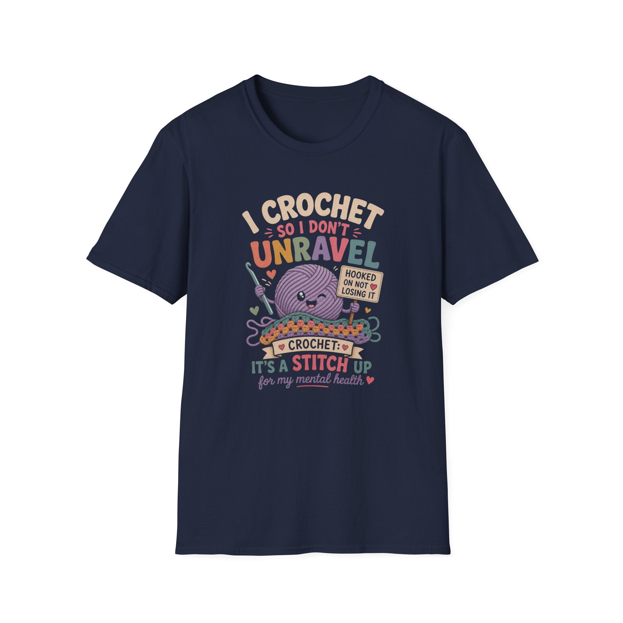 Crochet unravels T-Shirt