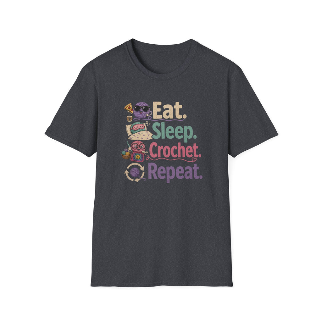 Eat, sleep, crochet, repeat T-Shirt