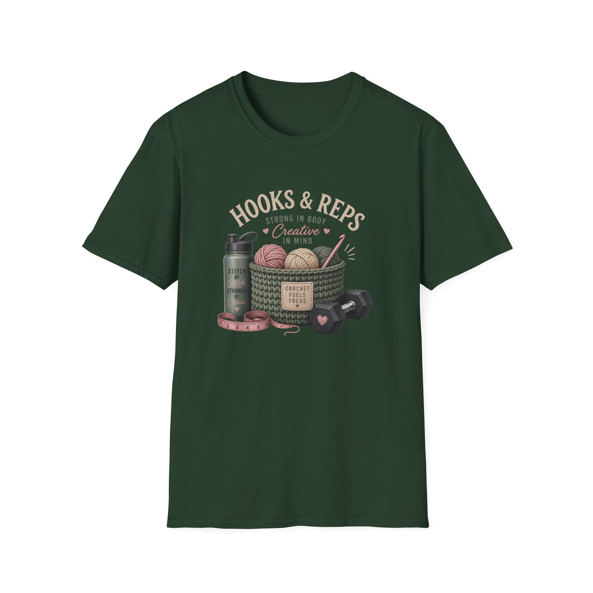 Crochet and Fitness T-Shirt