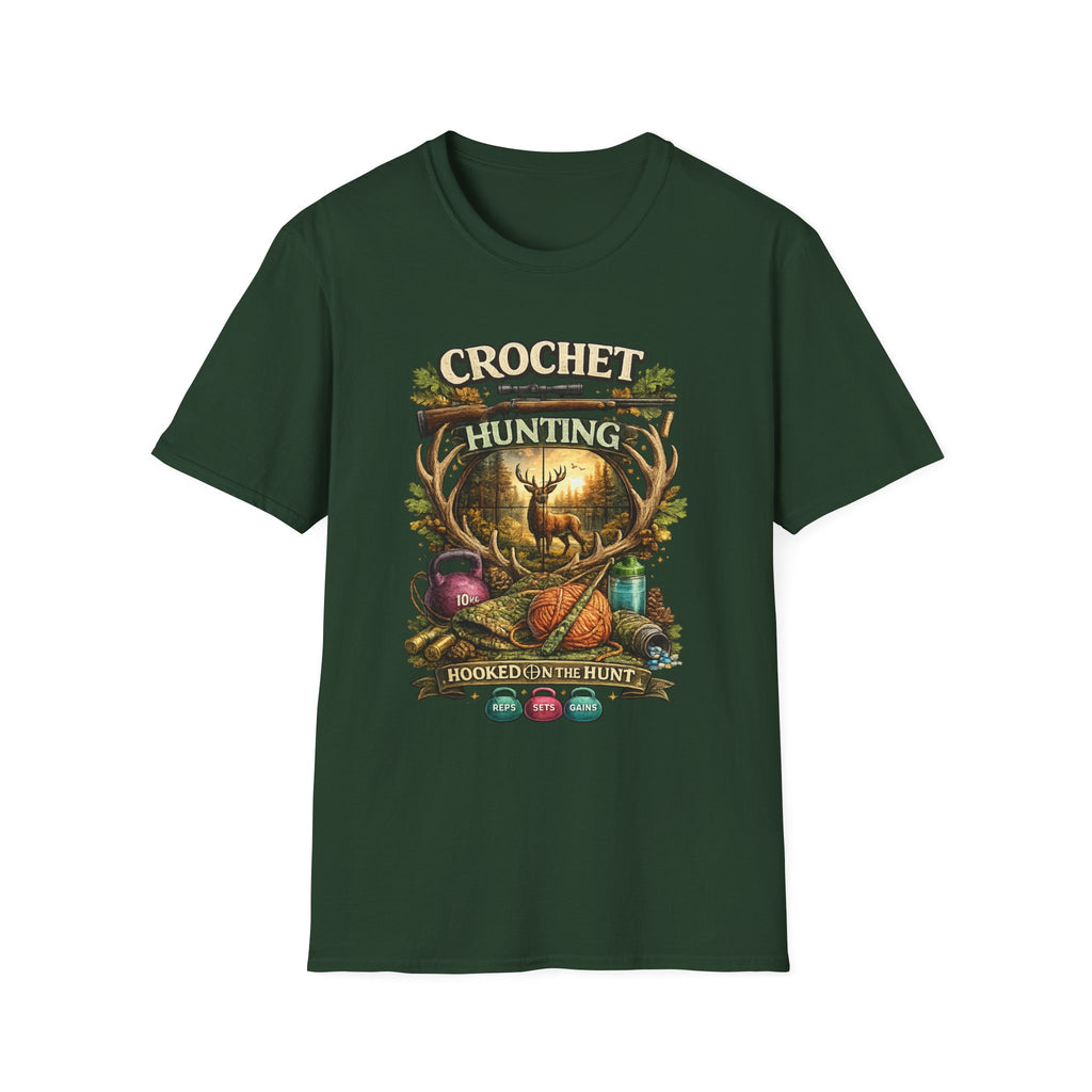 Hunting and crochet T-Shirt