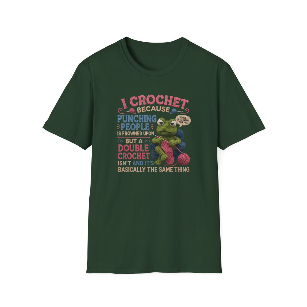 I crochet so I don't choke people T-Shirt