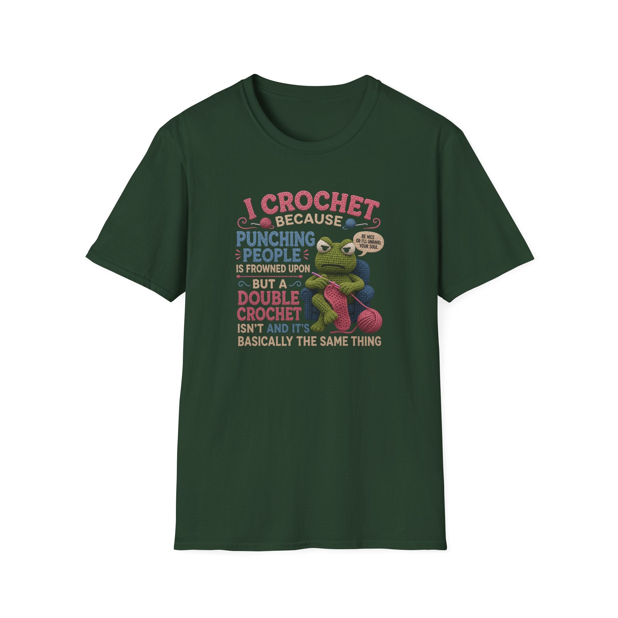 I crochet so I don't choke people T-Shirt
