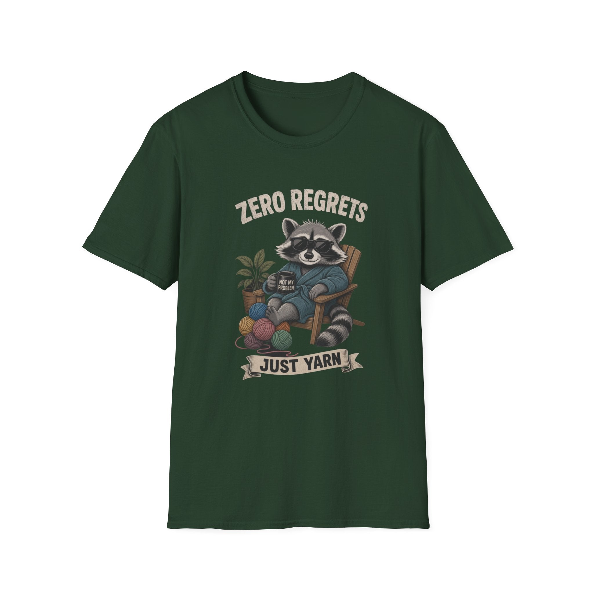Racoon no regrets T-Shirt
