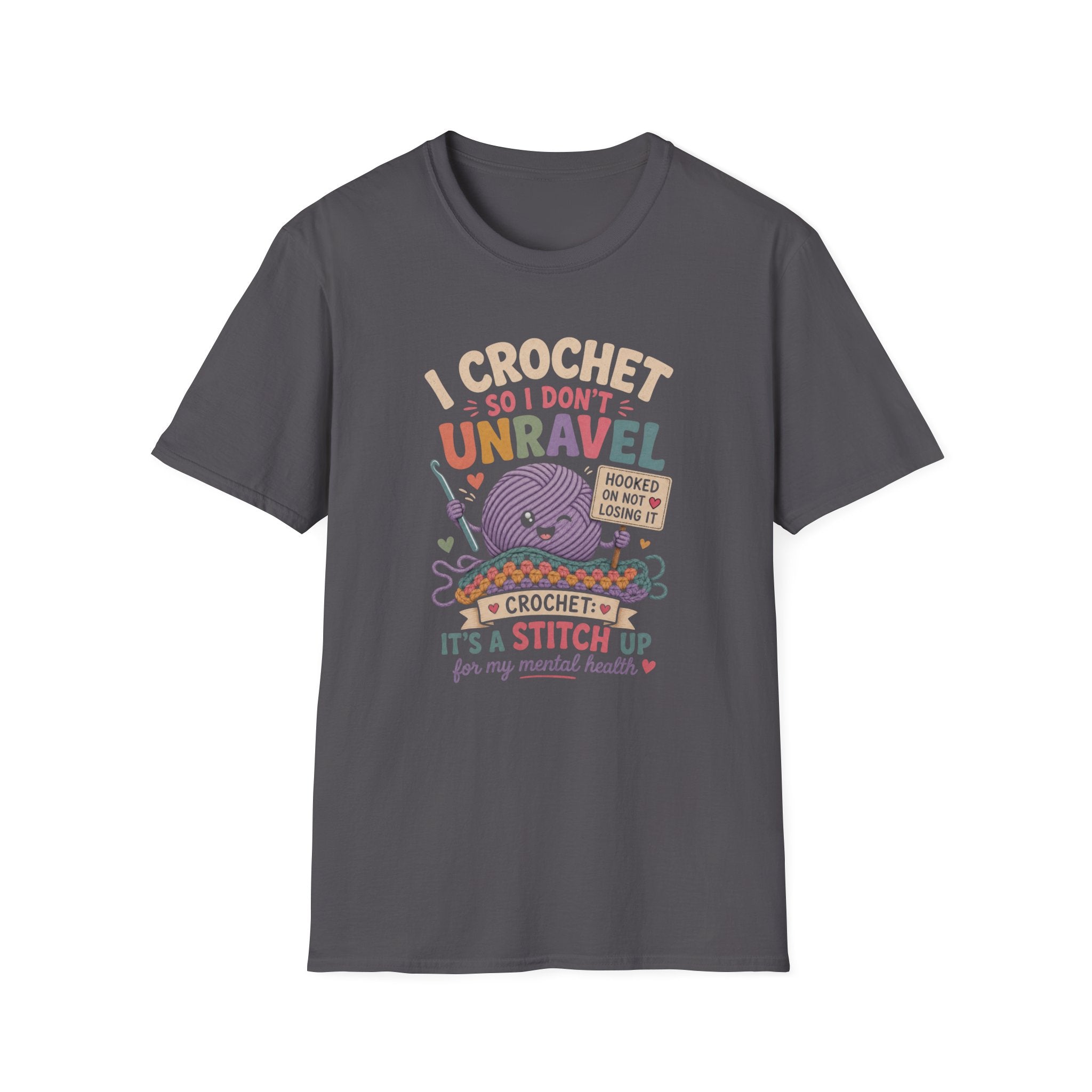 Crochet unravels T-Shirt