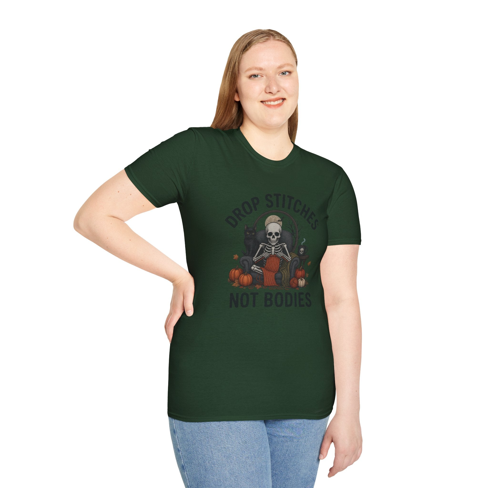 Drop Stitches, Not Bodies T-Shirt