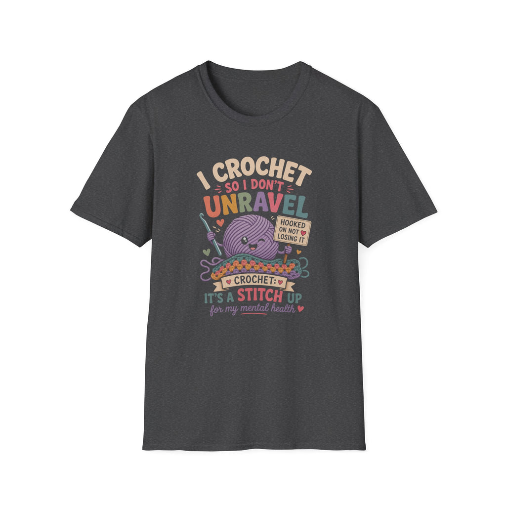 Crochet unravels T-Shirt