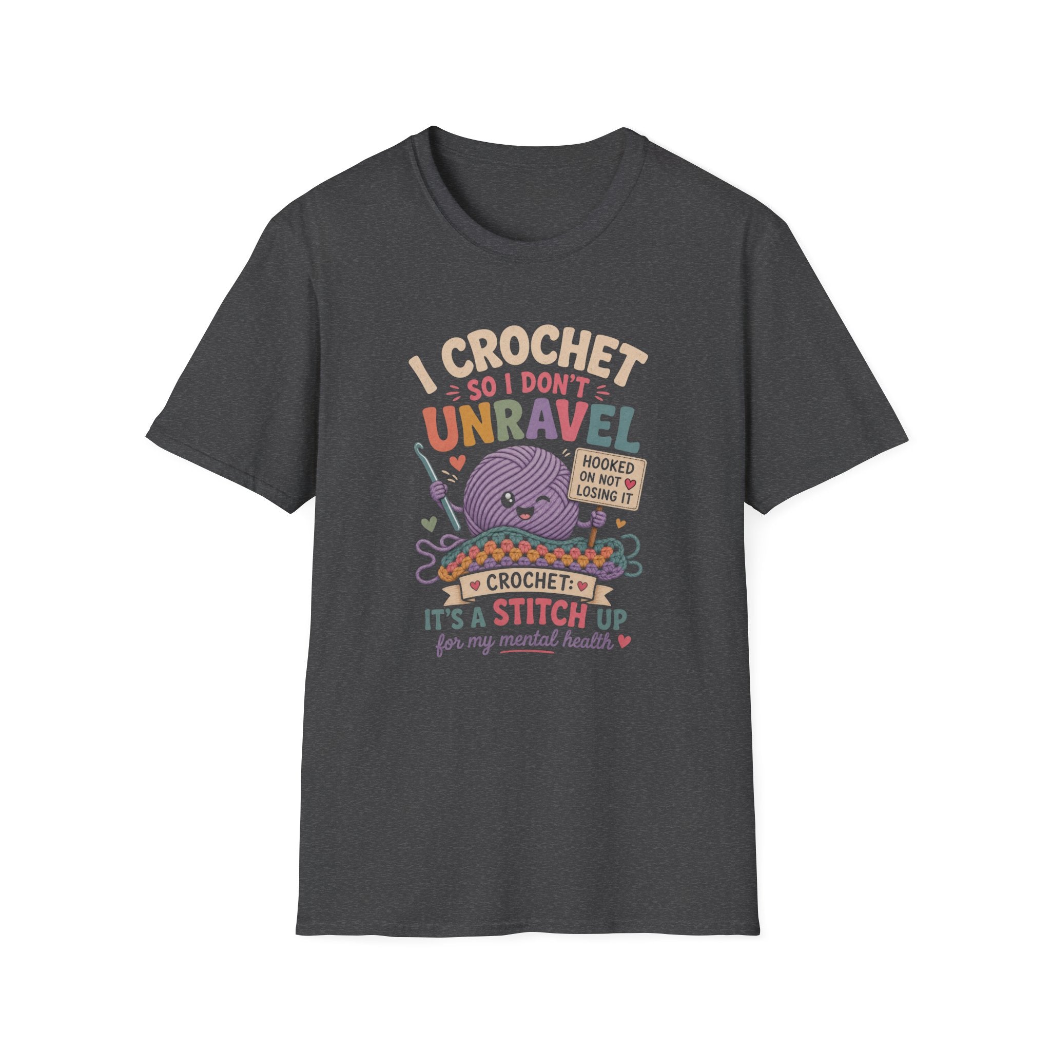 Crochet unravels T-Shirt