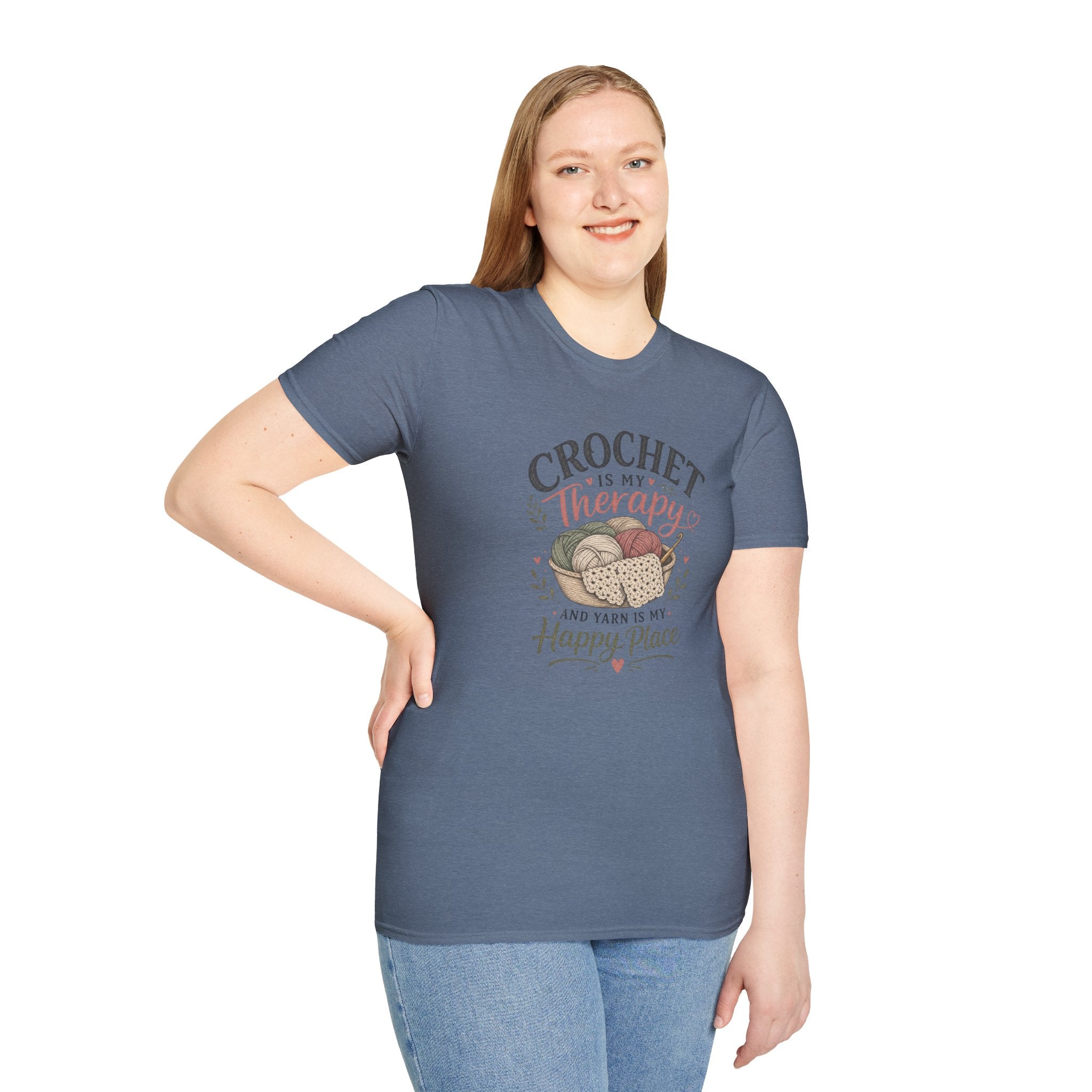 Crochet is my happy place T-Shirt