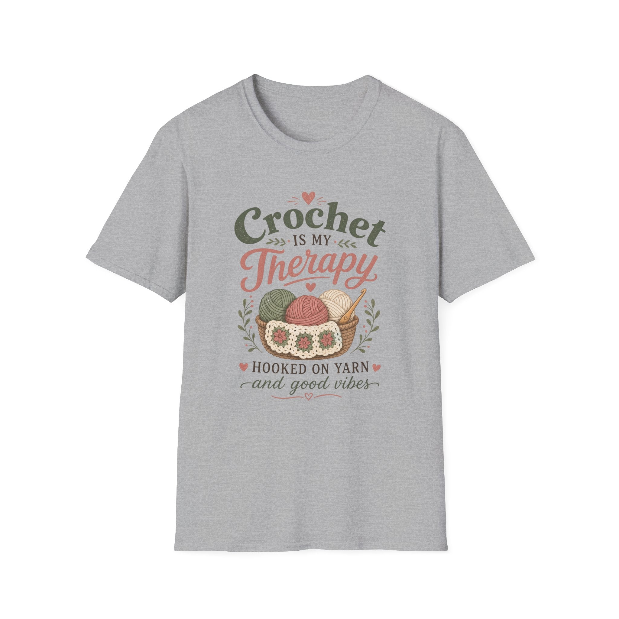 Hooked on yarn and crochet T-Shirt