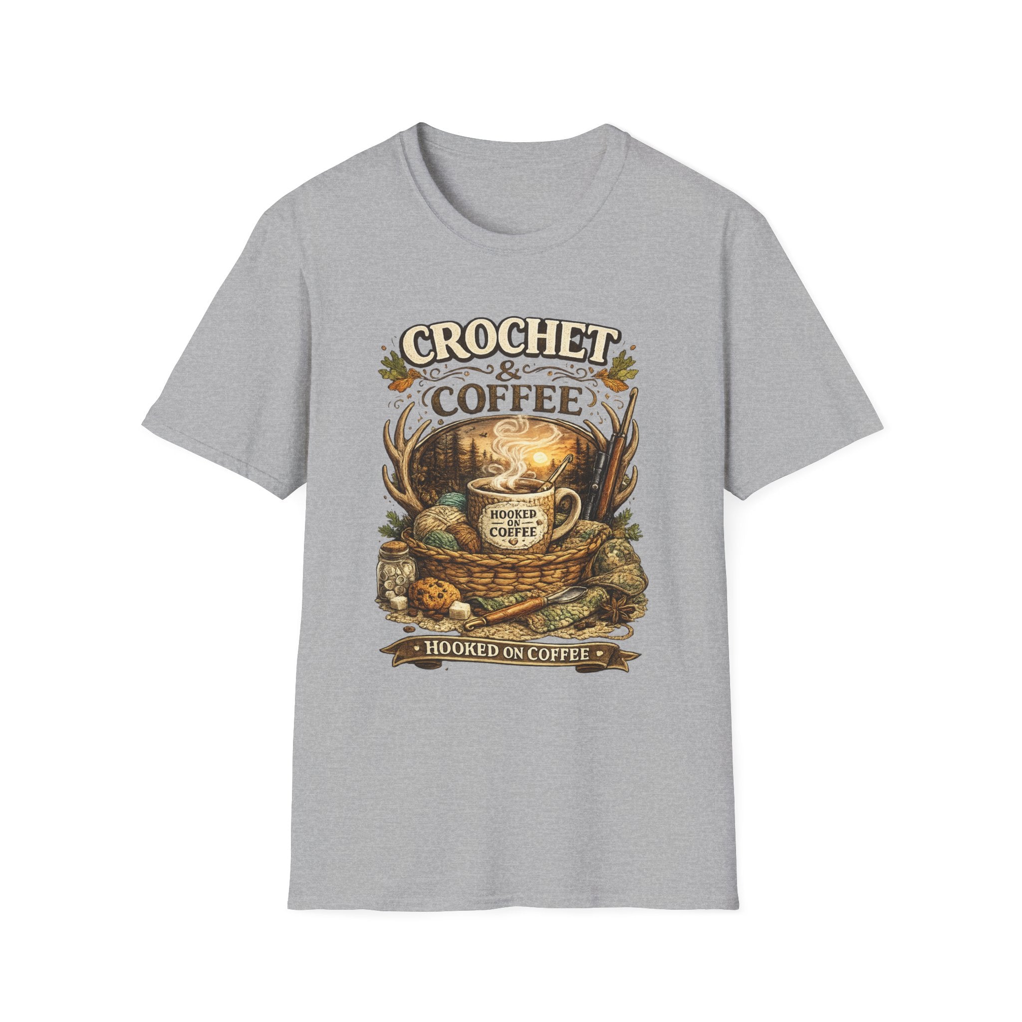 Crochet and coffee T-Shirt