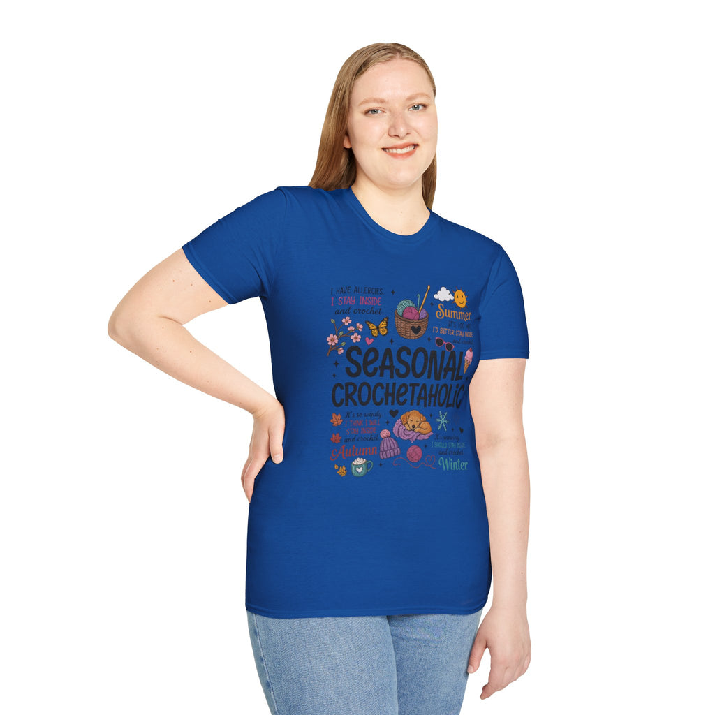 Seasonal Crochet acholic T-Shirt