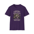 Crochet wolves send yarn T-Shirt