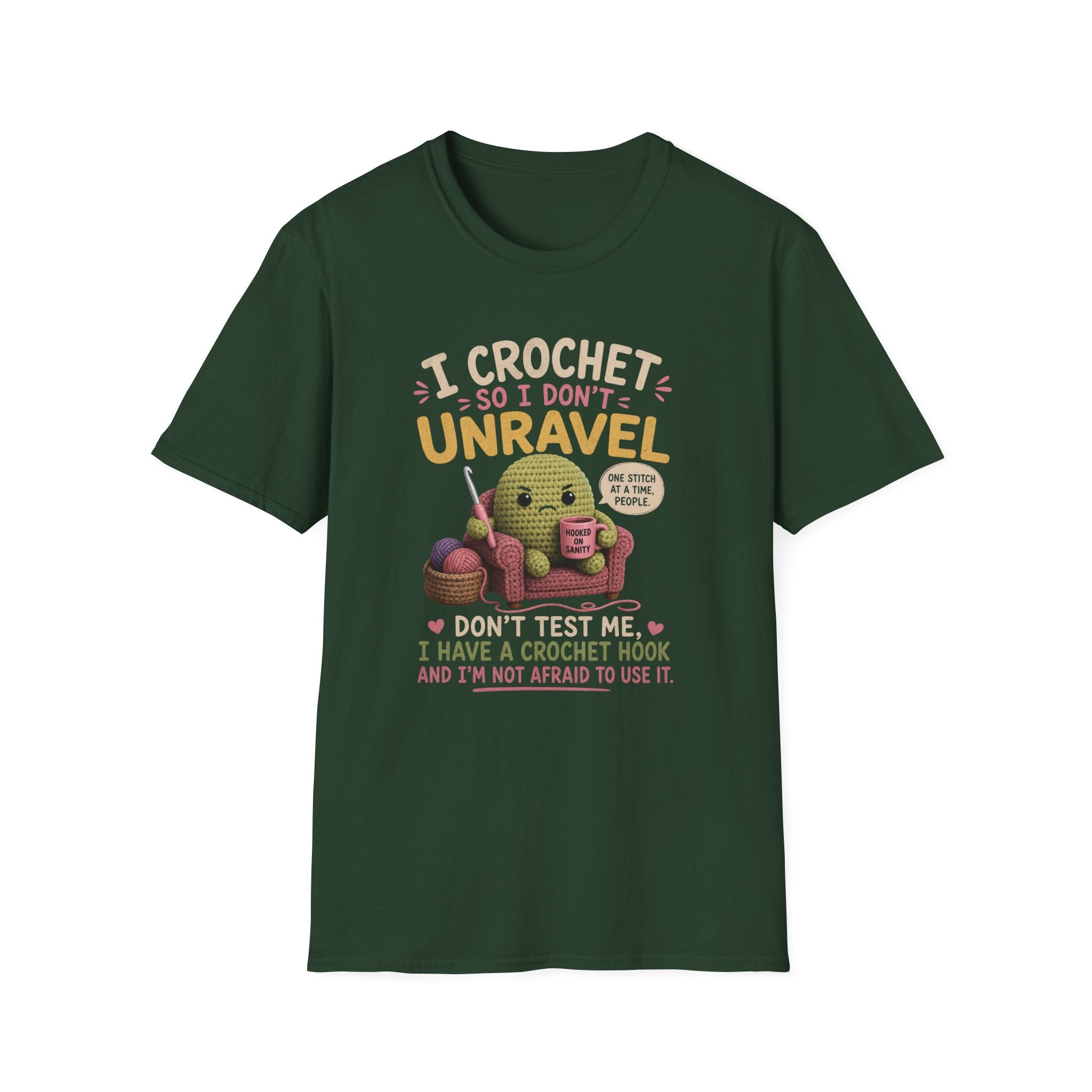 I have a crochet hook T-Shirt