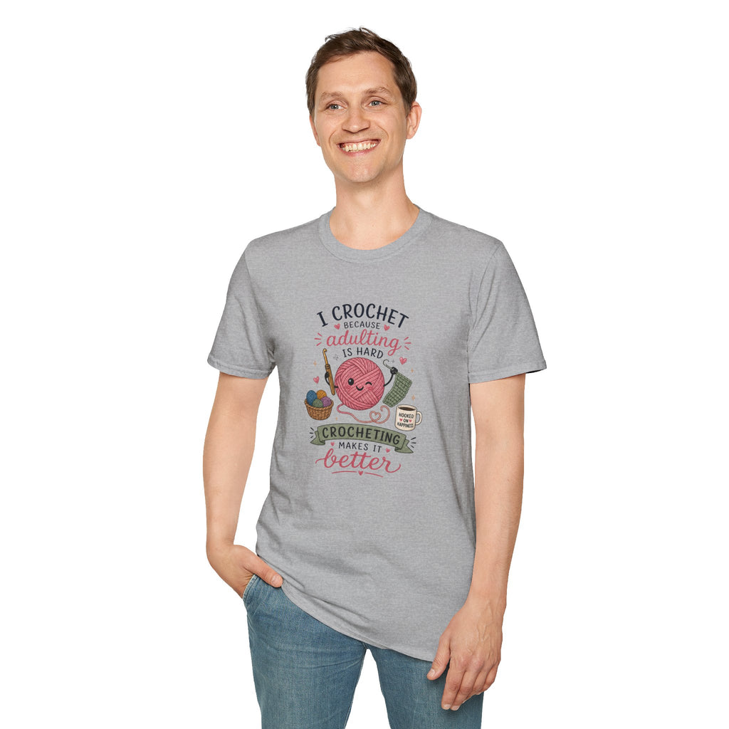 Crochet makes it better T-Shirt