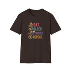 Eat, sleep, crochet, repeat T-Shirt