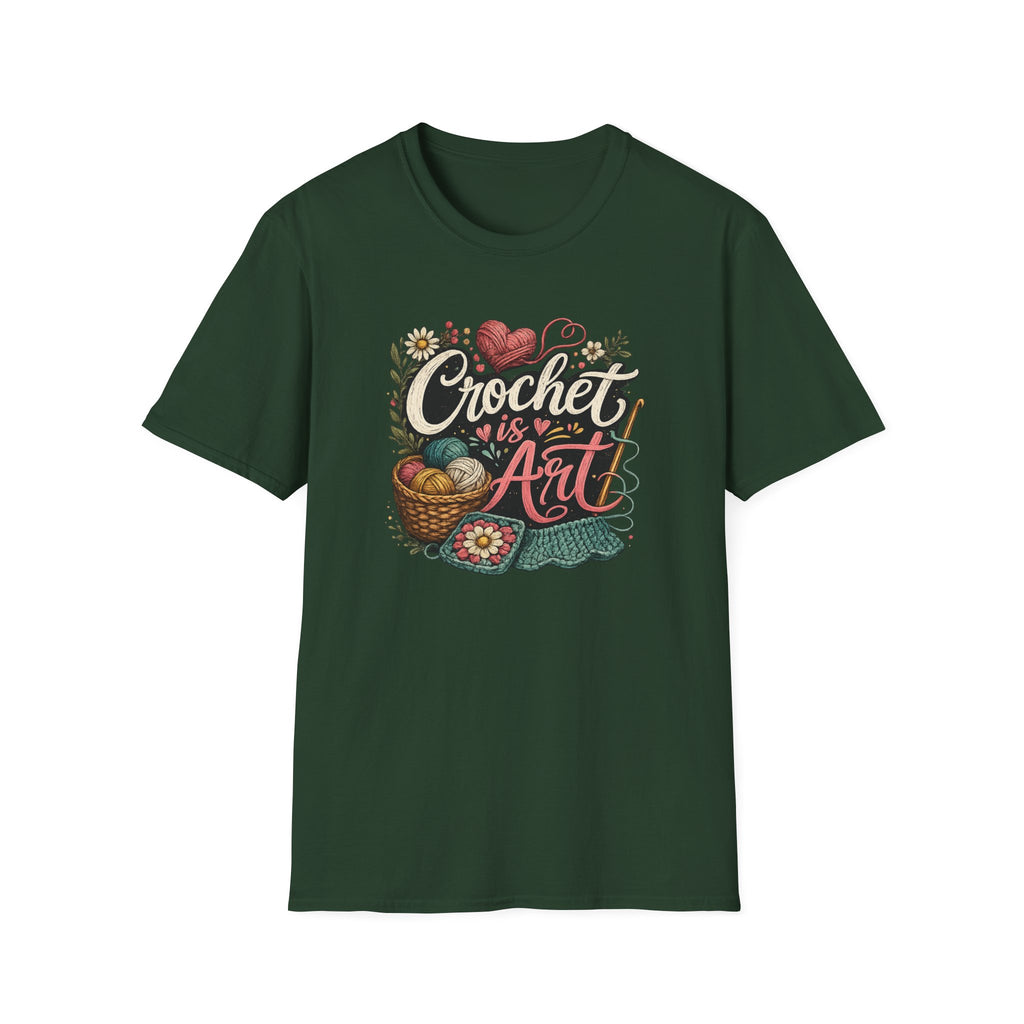 Crochet is Art T-Shirt