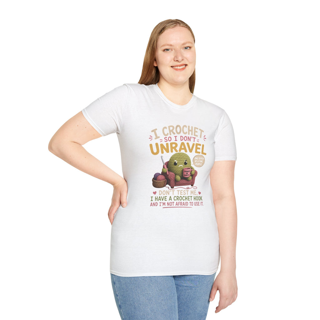 I have a crochet hook T-Shirt