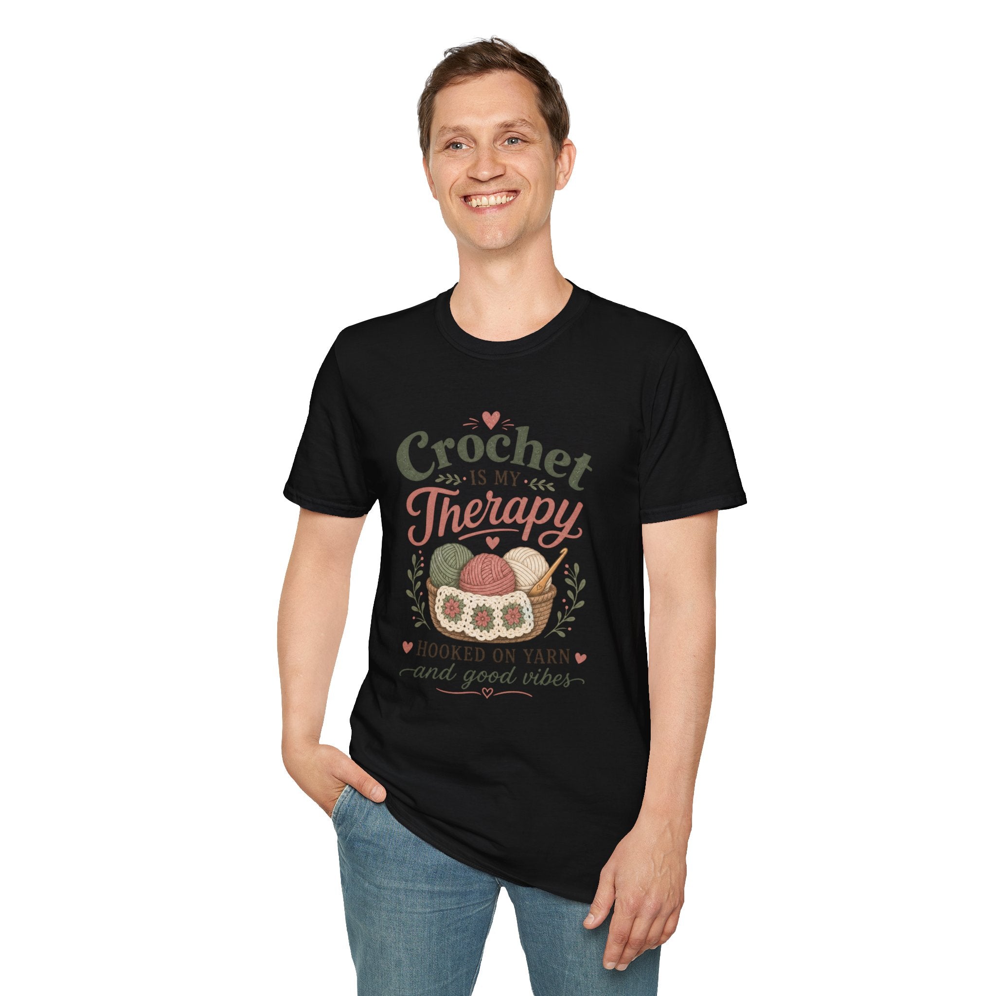 Hooked on yarn and crochet T-Shirt