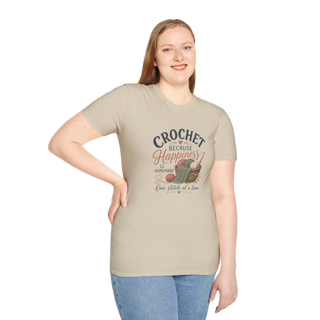 Crochet Happiness  T-Shirt