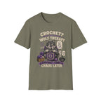 Crochet and wolf therapy T-Shirt