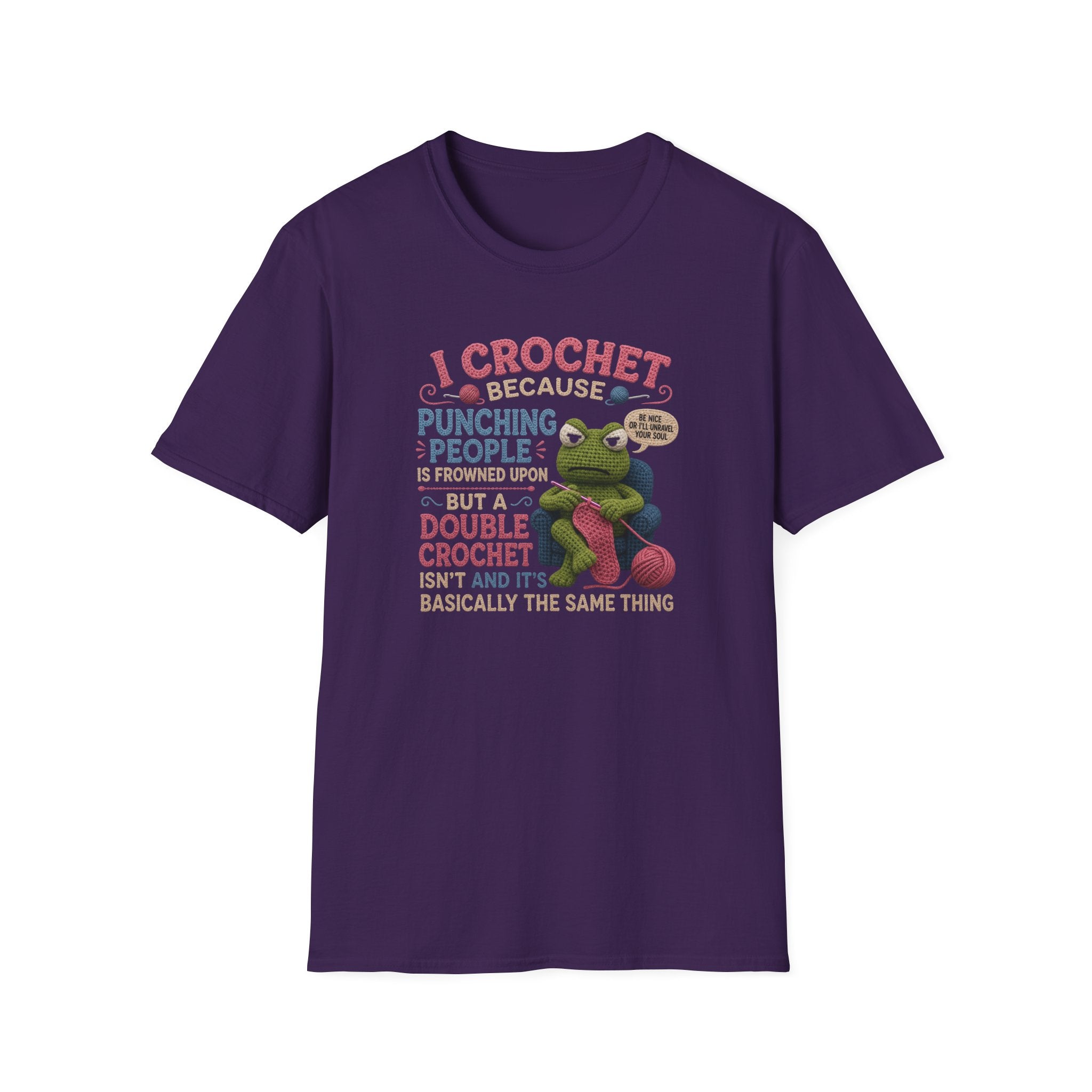 I crochet so I don't choke people T-Shirt
