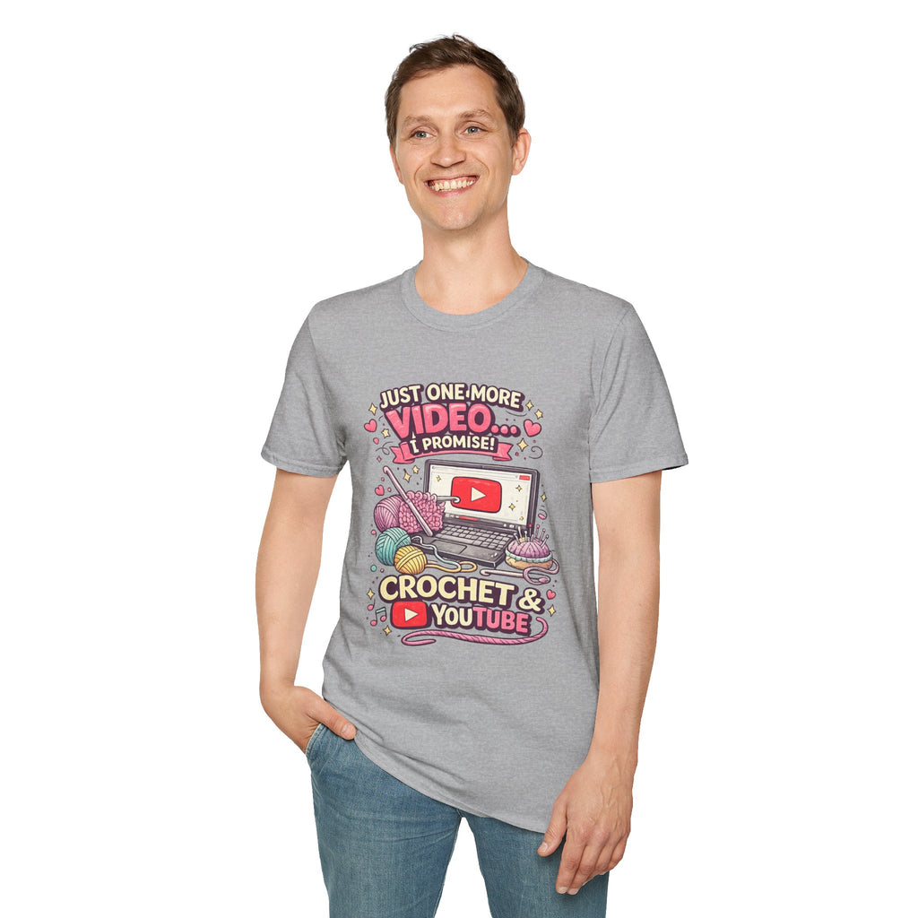 Crochet and YouTube T-Shirt