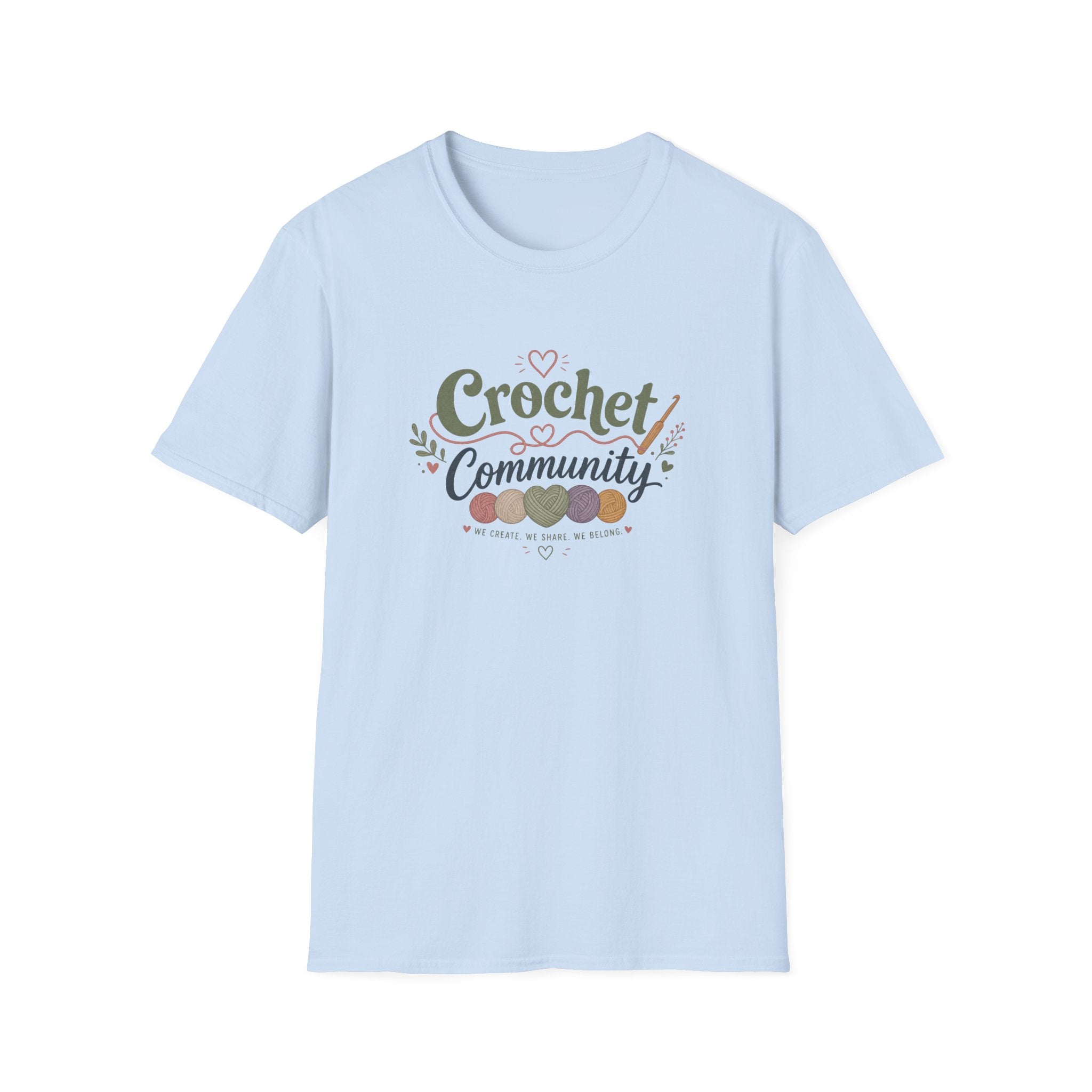 We create, we share, we belong T-Shirt
