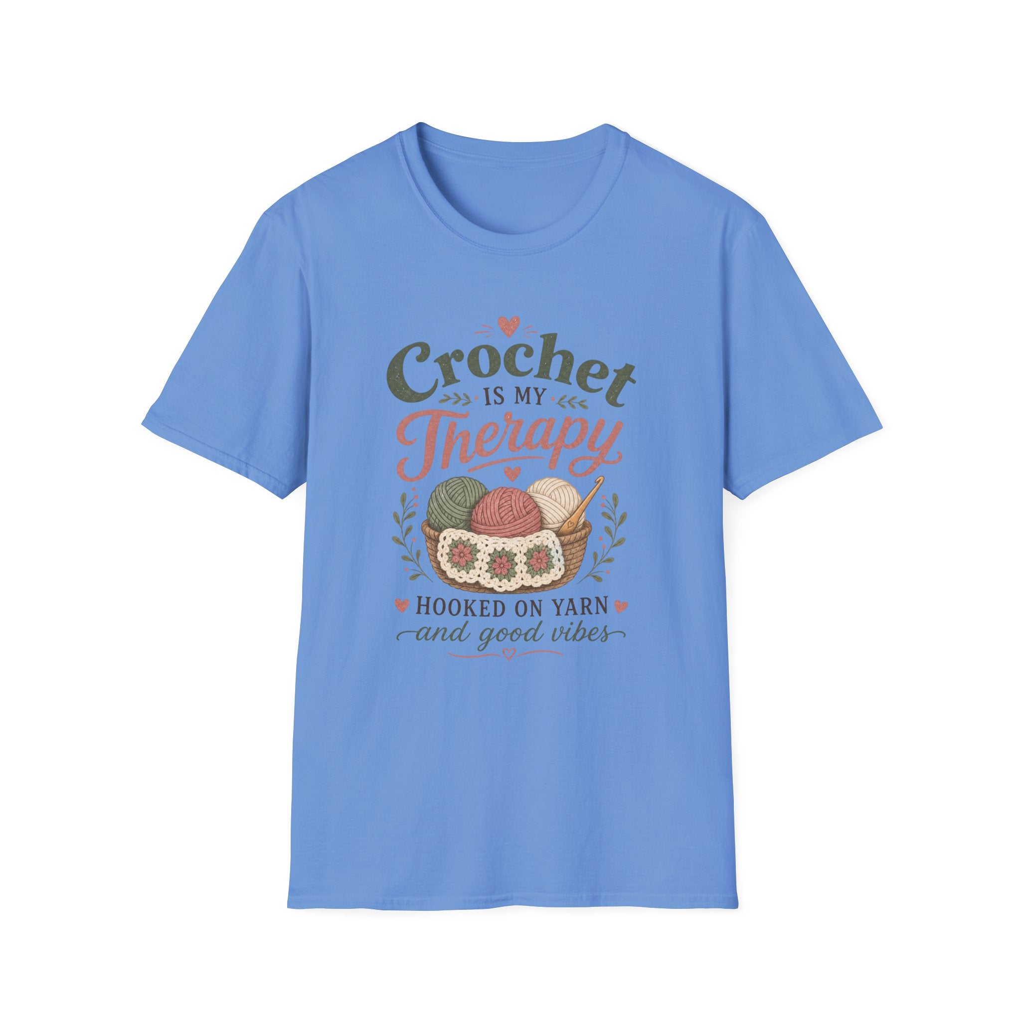 Hooked on yarn and crochet T-Shirt