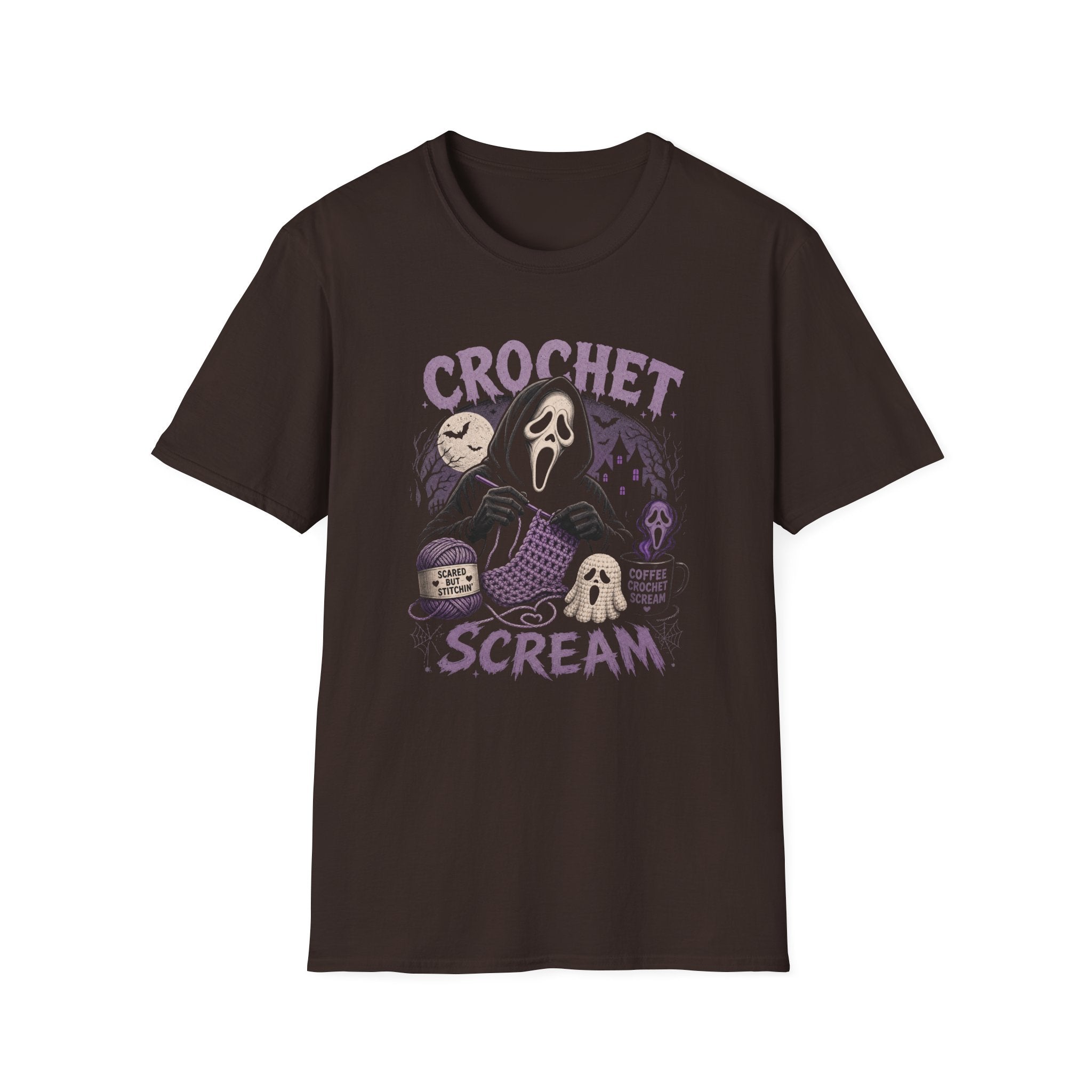 Crochet Scream T-Shirt