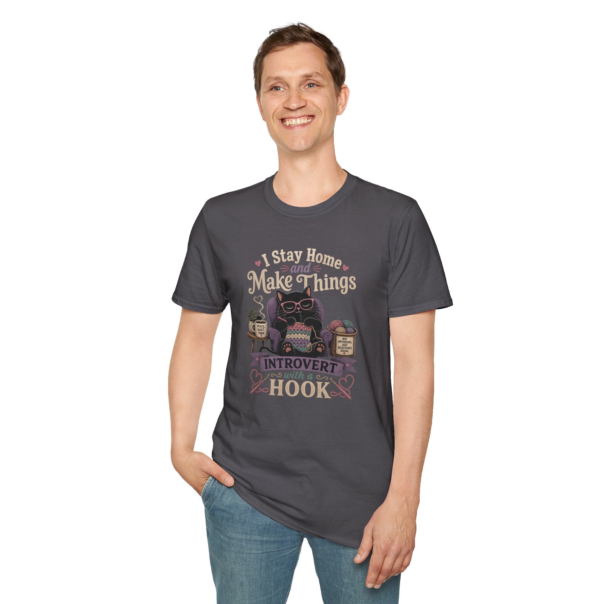 Introvert crochet T-Shirt