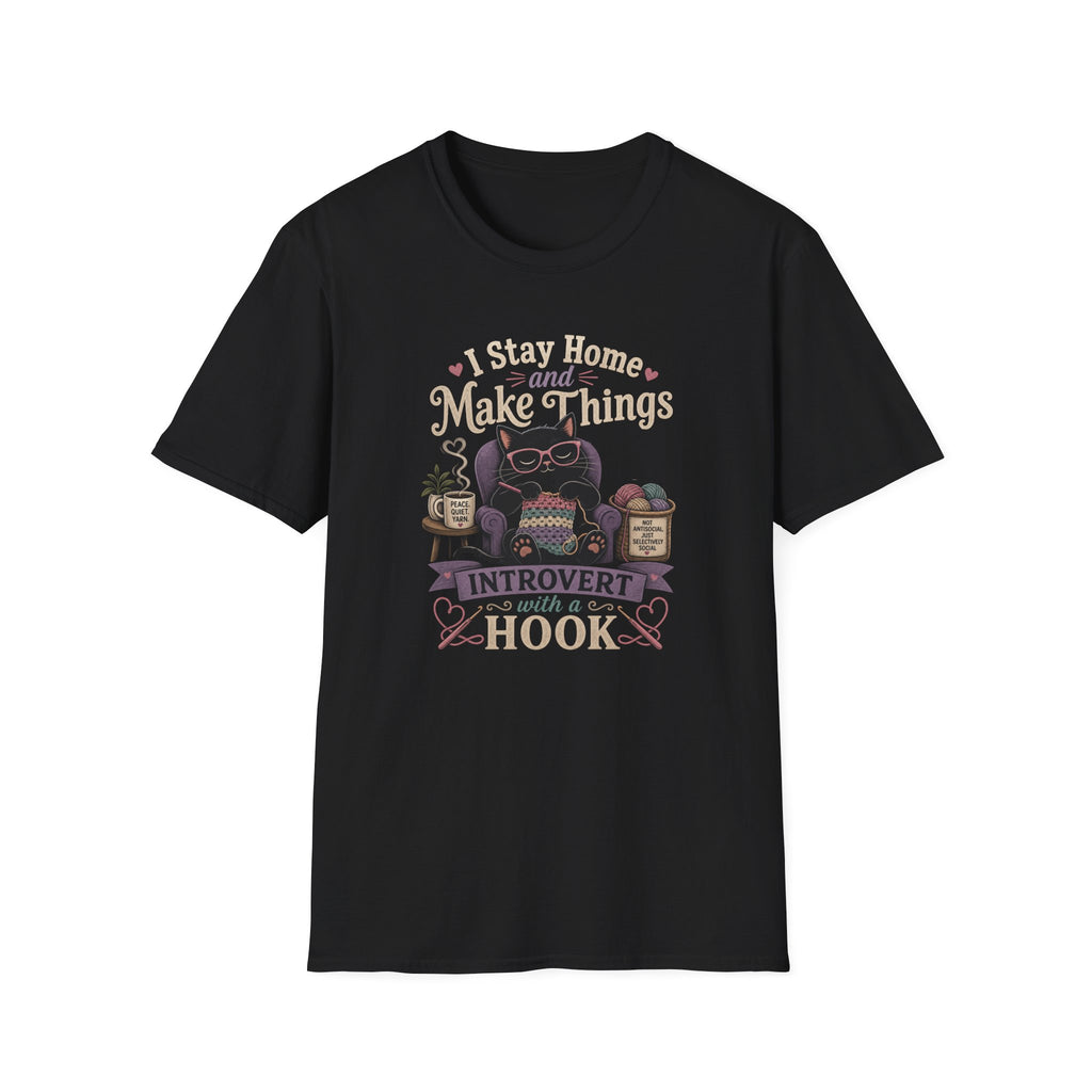 Introvert crochet T-Shirt
