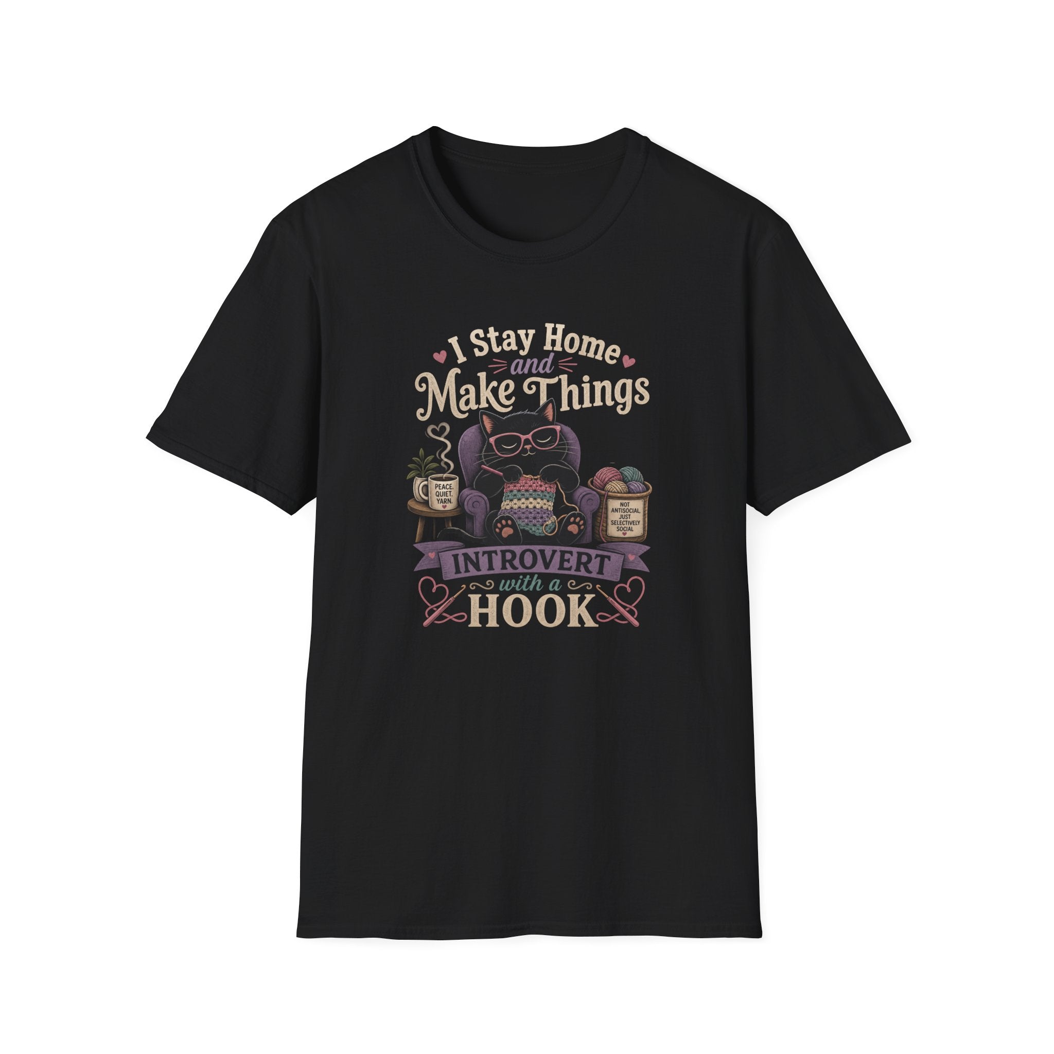 Introvert crochet T-Shirt