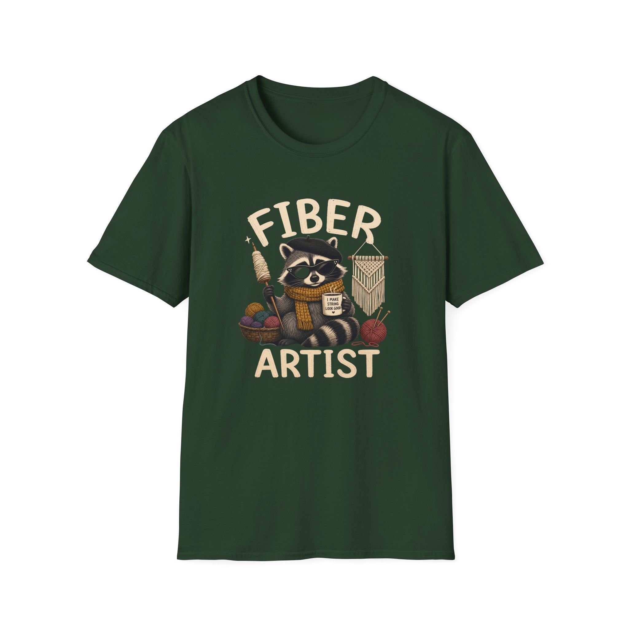 Racoon fiber artest T-Shirt