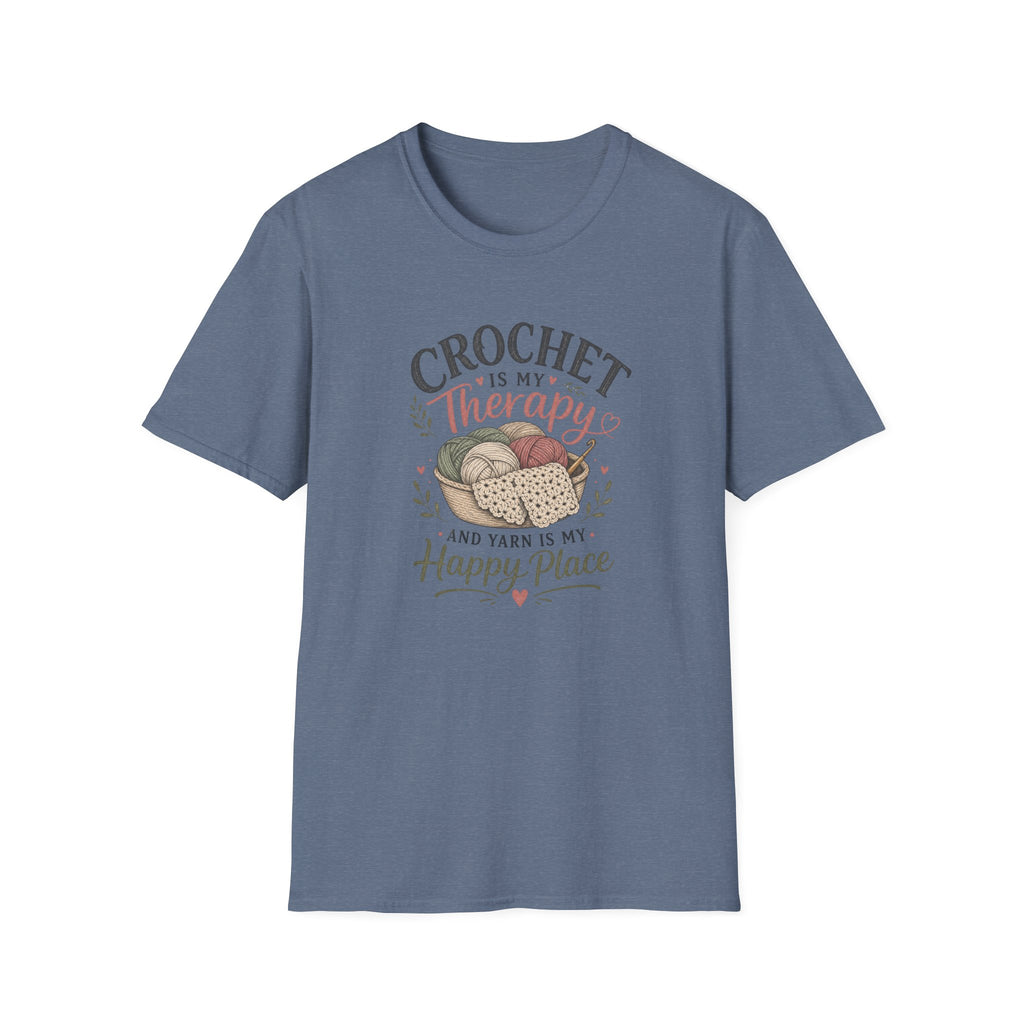 Crochet is my happy place T-Shirt