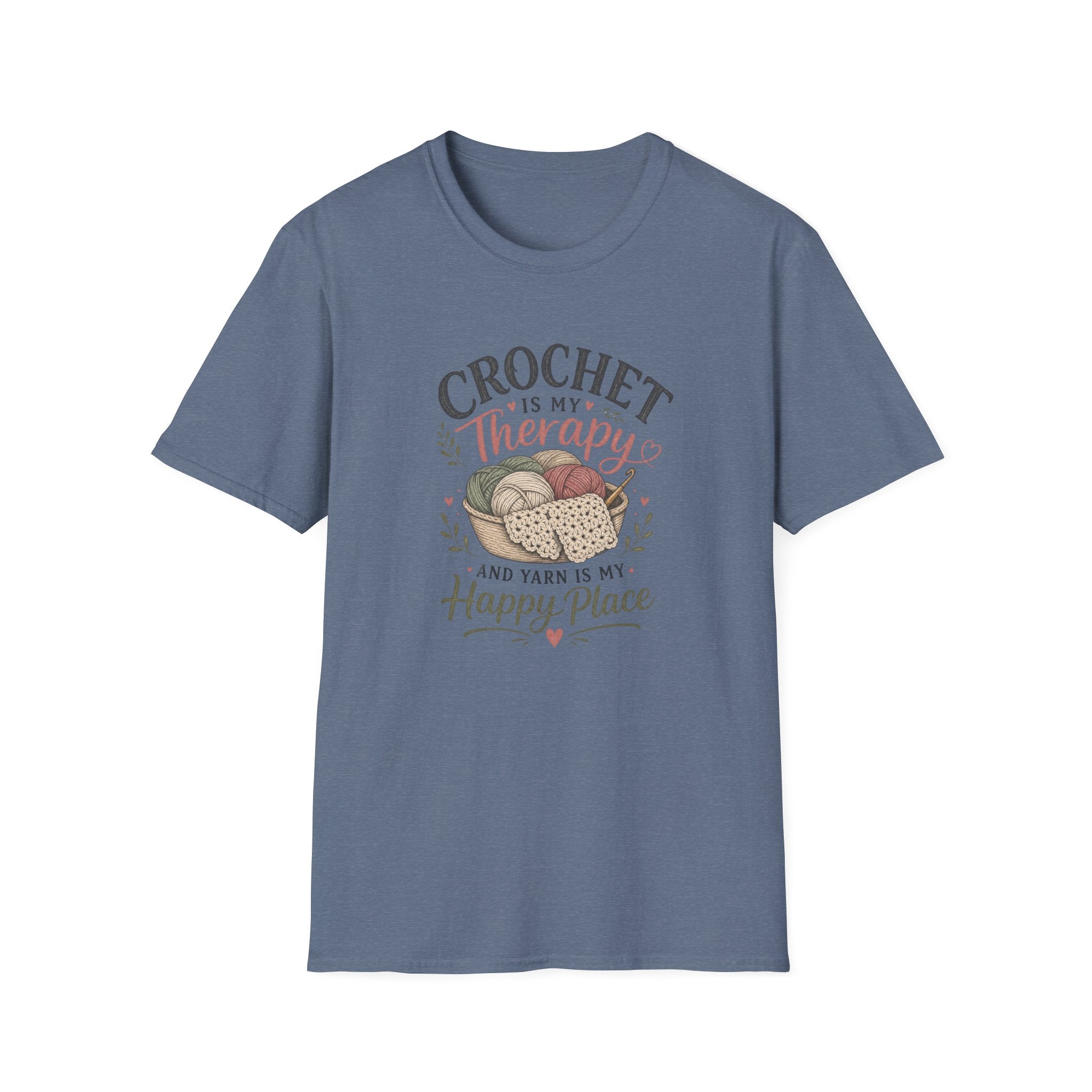 Crochet is my happy place T-Shirt