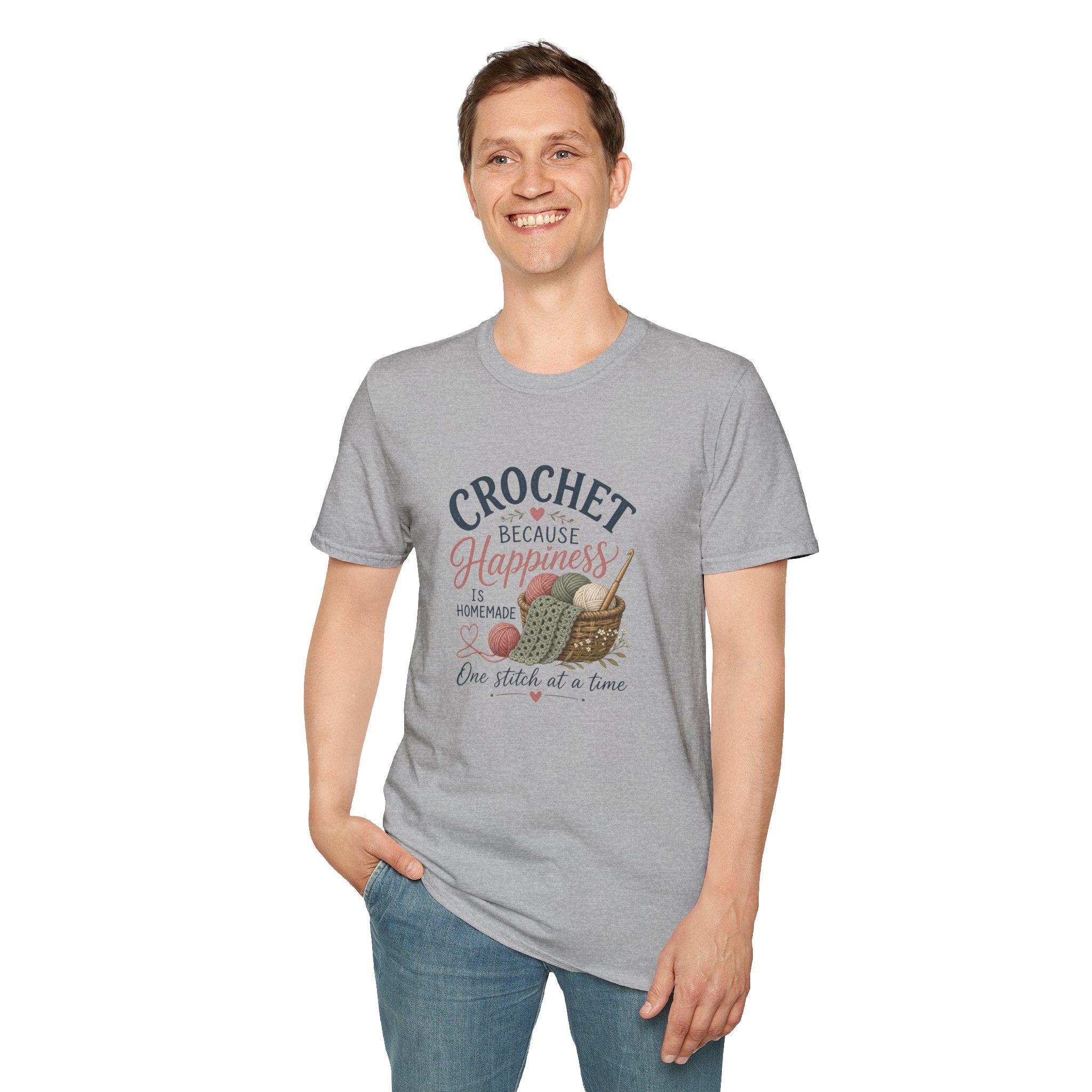 Crochet Happiness  T-Shirt