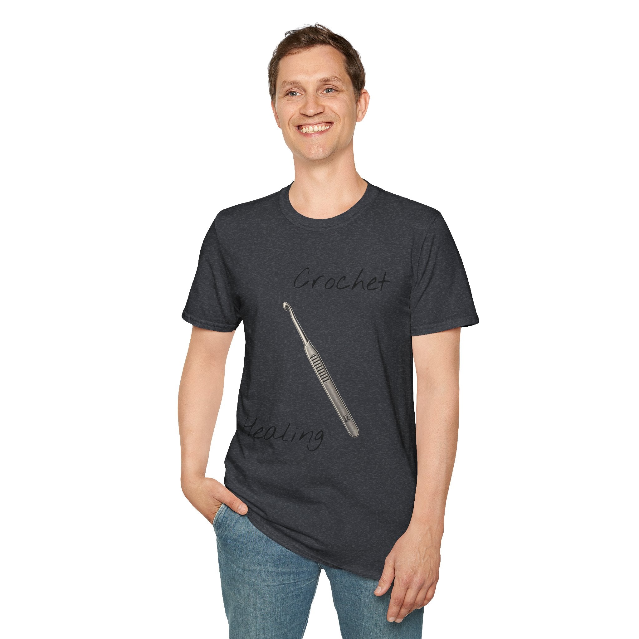 Crochet healing T-Shirt