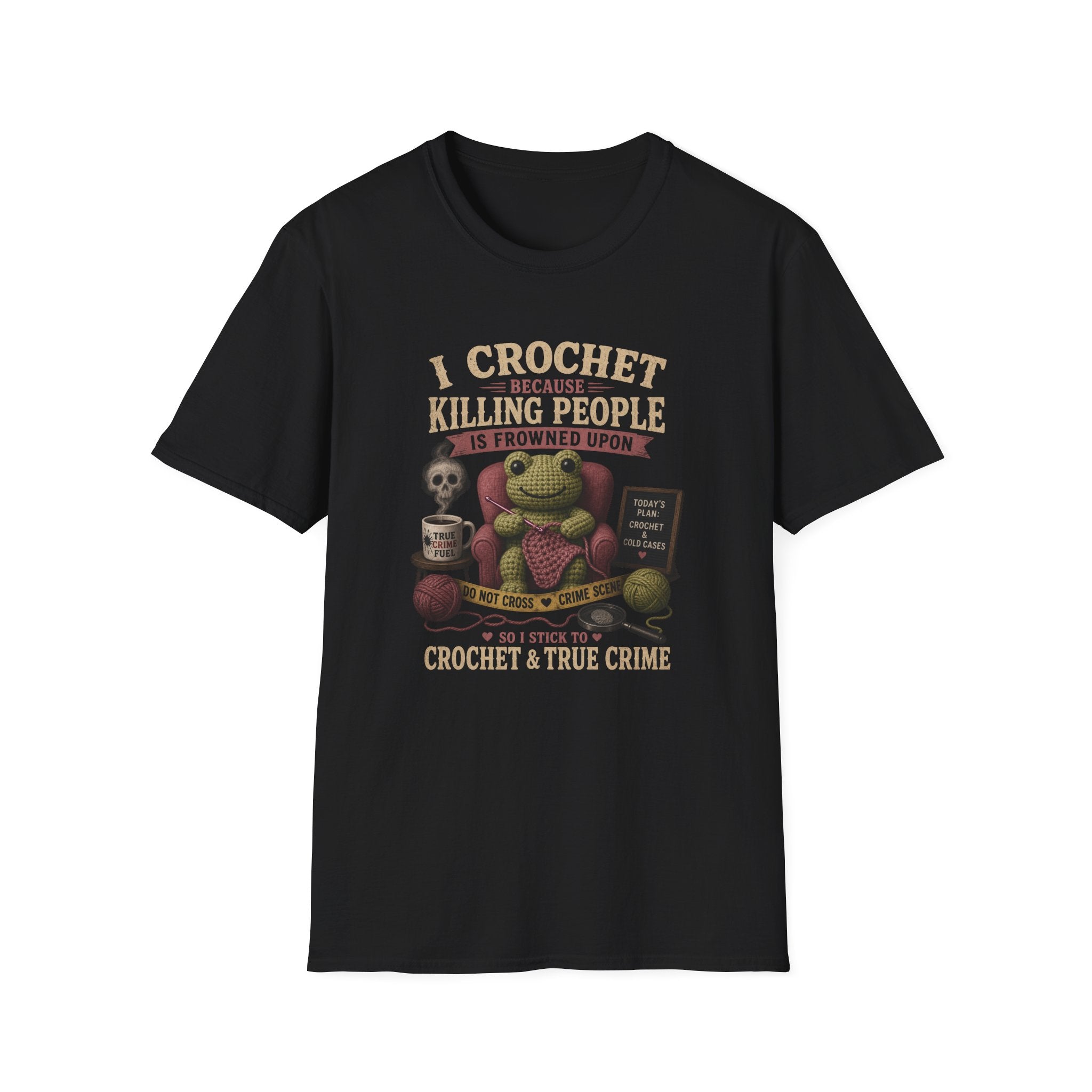 Crochet and True Crime T-Shirt